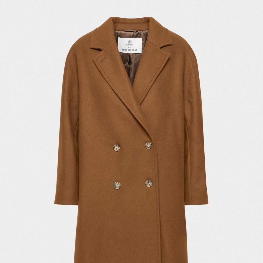 Aritzia Women's Brown and Tan Coat